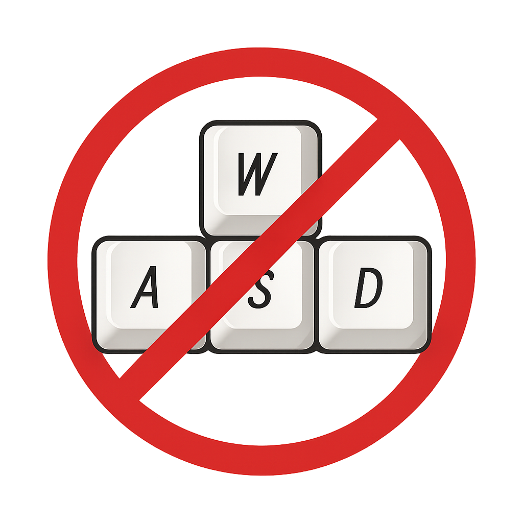 No WASD